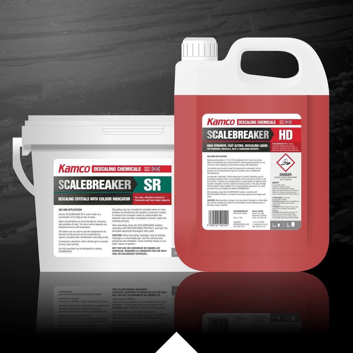 Chemikálie na odstránenie vodného kameňa